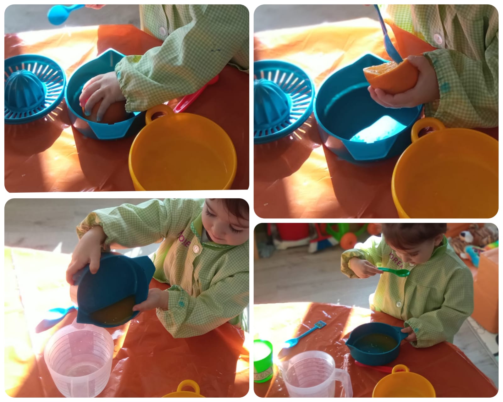 Despidiendo el Otoño con el suelo interactivo