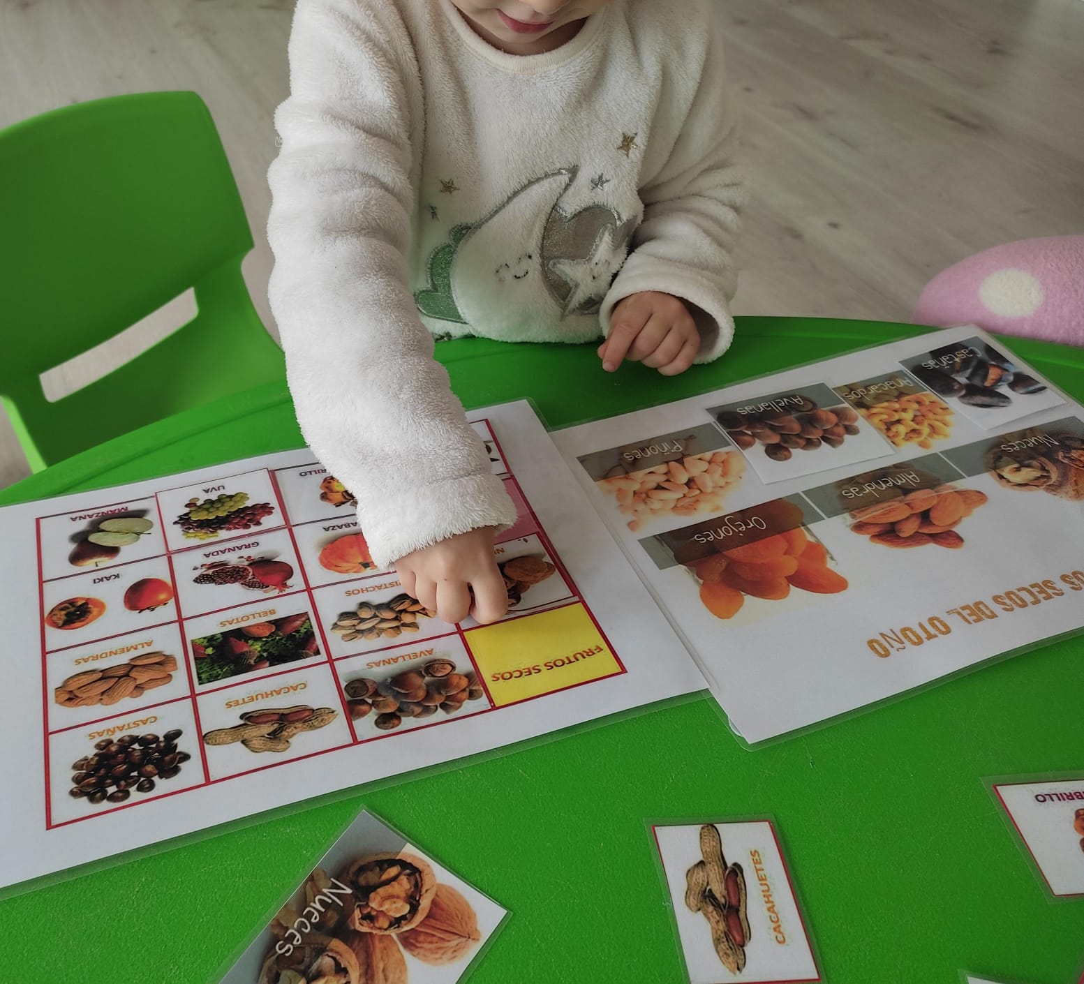 Despidiendo el Otoño con el suelo interactivo