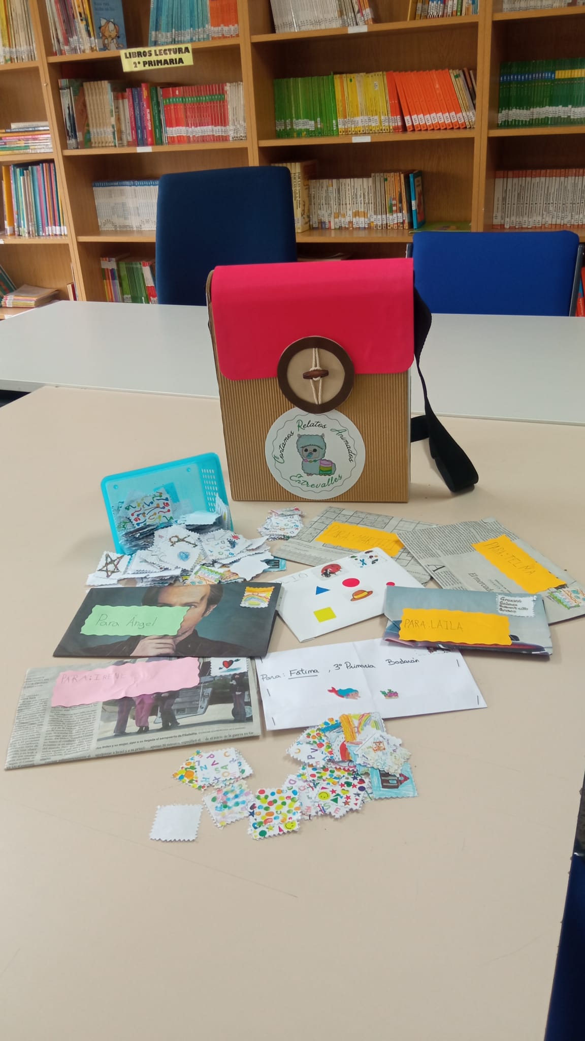 ¡Un viaje de amistad y conexión: Nuestra actividad de Carteros Viajeros!